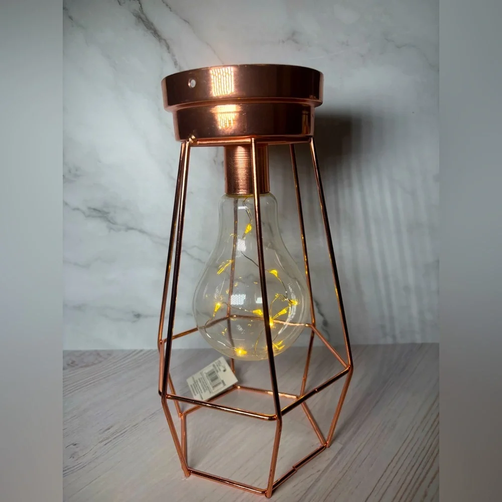 New Rustic Lamp - Picture 1 of 6